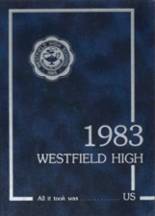 Westfield High School 1983 yearbook cover photo