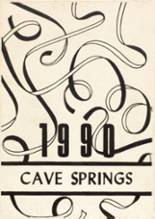 Cave Springs High School 1990 yearbook cover photo