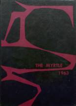 Myrtle Creek High School 1963 yearbook cover photo