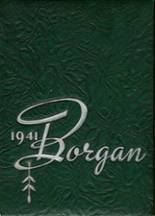 Borger High School 1941 yearbook cover photo