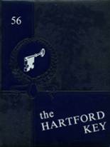 Hartford High School 1956 yearbook cover photo