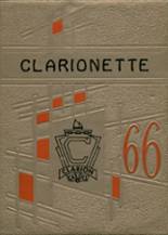 Clarion Area High School 1966 yearbook cover photo