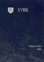 1988 Tolland High School Yearbook from Tolland, Connecticut cover image