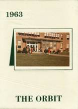 Queensbury High School 1963 yearbook cover photo