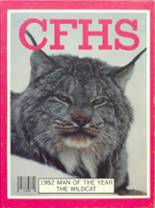 Columbia Falls High School 1982 yearbook cover photo