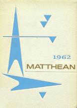 St. Matthew High School 1962 yearbook cover photo