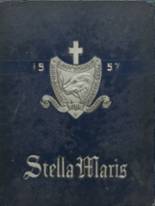 St. Dominic's High School 1957 yearbook cover photo