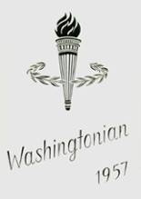 1957 Washington High School Yearbook from Fremont, California cover image