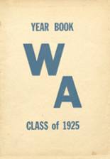 1925 Wilton Academy Yearbook from Wilton, Maine cover image