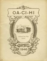 Oakland City High School 1946 yearbook cover photo