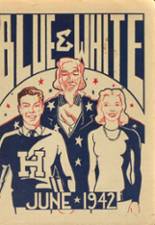Hope High School 1942 yearbook cover photo