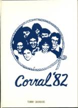Coleman High School 1982 yearbook cover photo