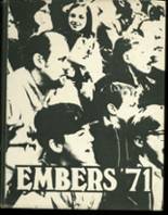 Eden High School 1971 yearbook cover photo