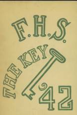 Franklin High School 1942 yearbook cover photo