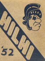 Hillsboro High School 1952 yearbook cover photo