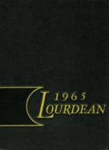 1965 Our Lady of Lourdes High School Yearbook from Poughkeepsie, New York cover image