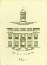 Ovid Central High School 1957 yearbook cover photo