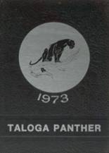 Taloga High School 1973 yearbook cover photo