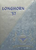 Lone Grove High School 1957 yearbook cover photo