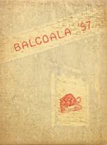 Baldwin County High School 1957 yearbook cover photo