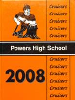 2008 Powers High School Yearbook from Powers, Oregon cover image