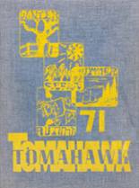 Tehachapi High School 1971 yearbook cover photo