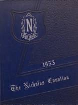 Nicholas High School yearbook