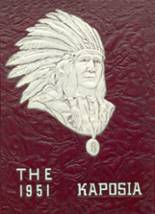 South St. Paul High School 1951 yearbook cover photo