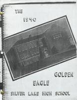 Silver Lake High School 1940 yearbook cover photo