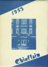 Kiowa High School 1953 yearbook cover photo