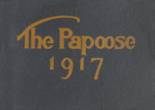 Globe High School 1917 yearbook cover photo