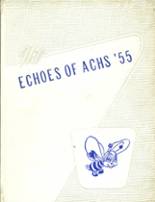 1955 Ashland High School Yearbook from Ashland, Maine cover image