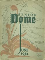 Richmond Hill High School 1934 yearbook cover photo