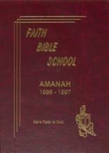 Faith Bible School yearbook