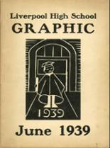 Liverpool High School 1939 yearbook cover photo