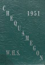 Washburn High School 1951 yearbook cover photo