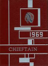 Osseo-Fairchild High School 1969 yearbook cover photo