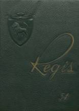 North Hunterdon High School 1954 yearbook cover photo