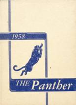 Glencoe High School 1958 yearbook cover photo
