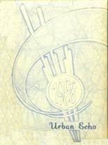 Urbandale High School 1958 yearbook cover photo