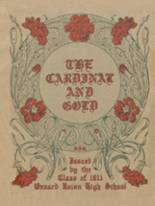 Oxnard High School 1911 yearbook cover photo