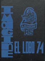 La Moure High School 1974 yearbook cover photo