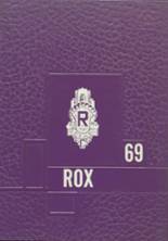 Roxana High School 1969 yearbook cover photo