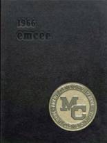 Mt. Clemens High School 1966 yearbook cover photo