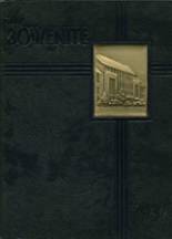 Bowen High School 1937 yearbook cover photo