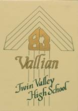 Twin Valley High School 1983 yearbook cover photo