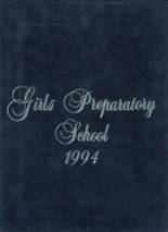 Girls Preparatory School 1994 yearbook cover photo
