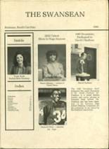 Swansea High School 1985 yearbook cover photo