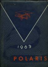 North High School 1963 yearbook cover photo