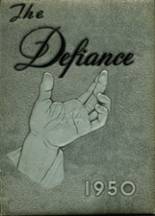 Defiance High School 1950 yearbook cover photo